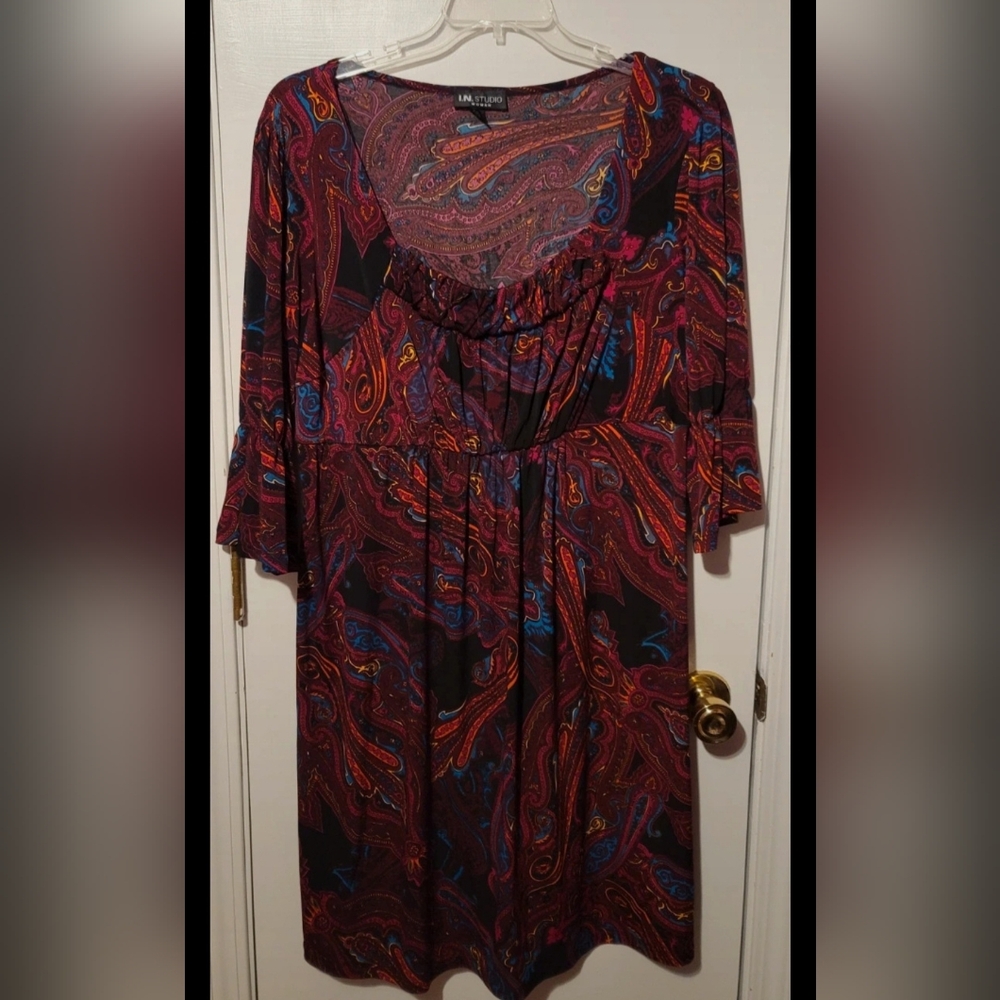 18W I.N. Studio Plus Size Dress